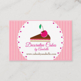 Cakes. Handmade cakes, 3 D cakes Business Card