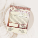 Cakes Invoice Form Business Quotation Notepad<br><div class="desc">Form Business Quotation,  Invoice or Sales Receipt Order Form for your cake or bakery business</div>