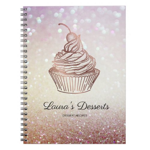 Cakes  Sweets Cupcake Desserts Cookbook Notebook