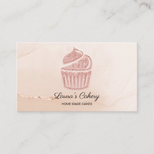 Cakes  Sweets Cupcake Home Bakery Cute Modern Bus Business Card