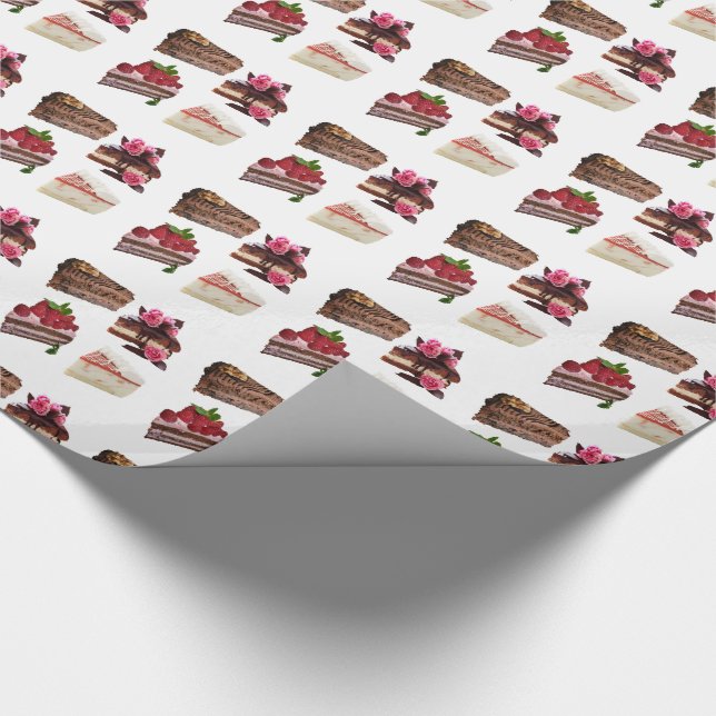 Cakes Wrapping Paper (Corner)