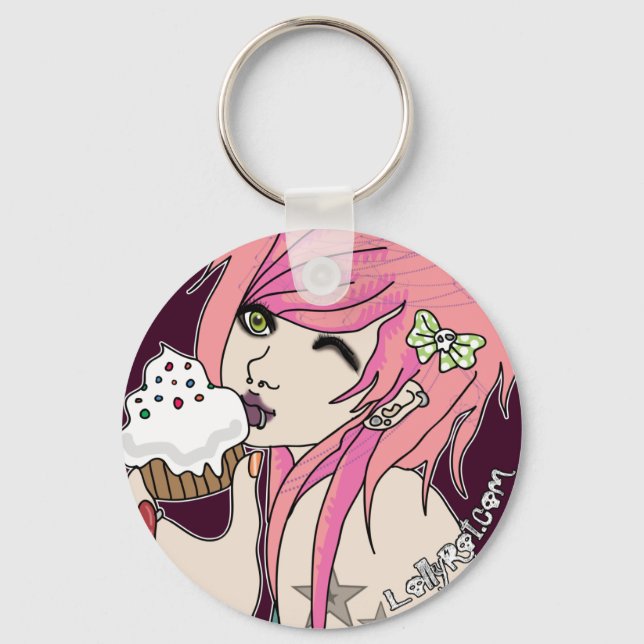 Cakey Keychain (Front)