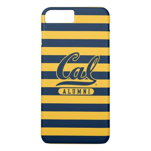 Cal Alumni Stripes iPhone 8 Plus7 Plus Case