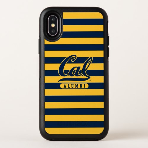 Cal Alumni Stripes OtterBox Symmetry iPhone X Case