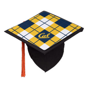 Cal Argyle Pattern Graduation Cap Topper