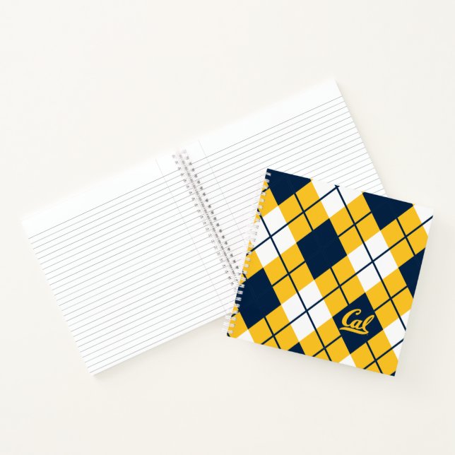 Cal Argyle Pattern Notebook (Inside)