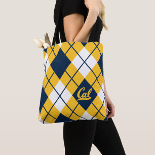 Cal Argyle Pattern Tote Bag