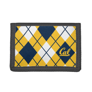 Cal Argyle Pattern Trifold Wallet