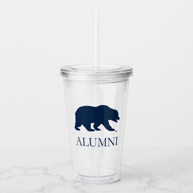 Cal Bear Alumni Acrylic Tumbler (Front)