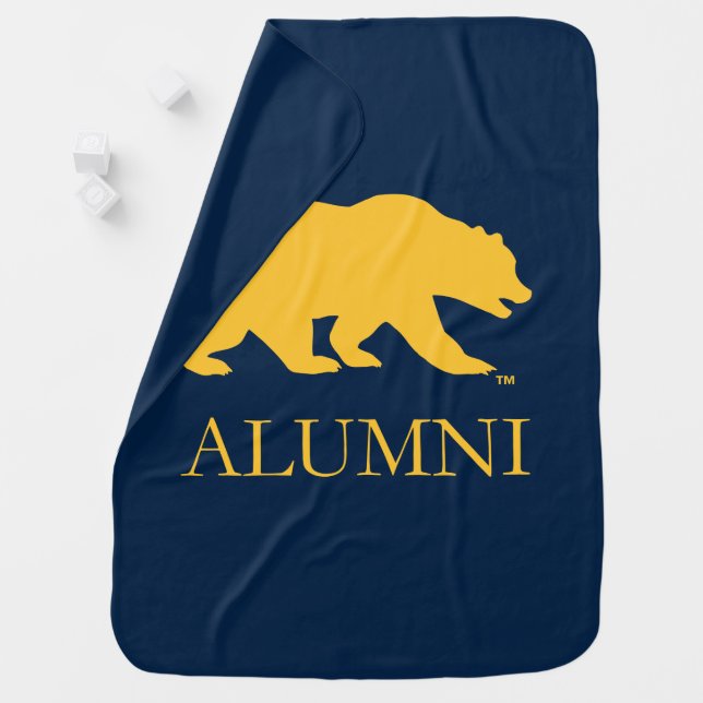 Cal Bear Alumni Baby Blanket (In Situ)