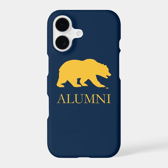 Cal Bear Alumni Iphone Case (Back)