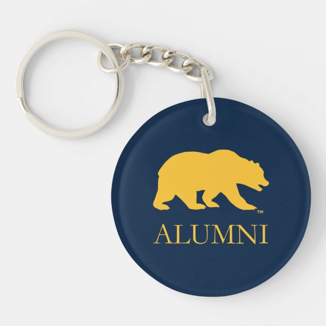 Cal Bear Alumni Keychain (Front)