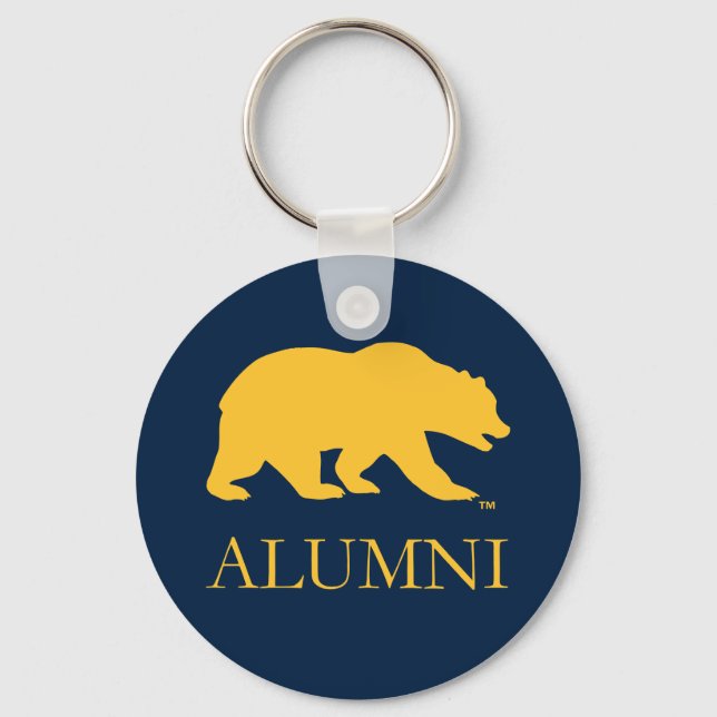 Cal Bear Alumni Keychain (Front)