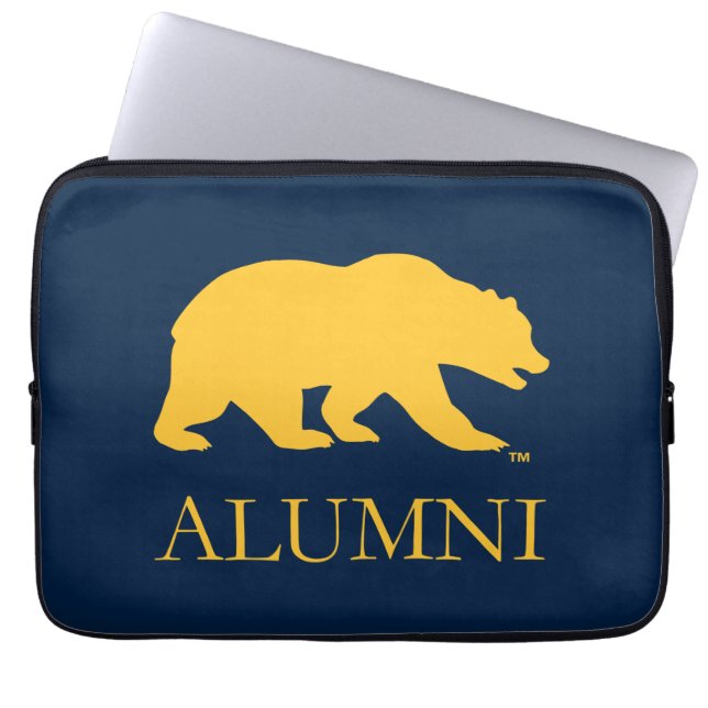 Cal Bear Alumni Laptop Sleeve (Front)
