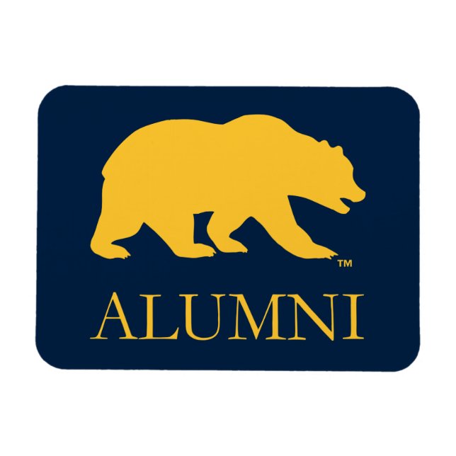 Cal Bear Alumni Magnet (Horizontal)