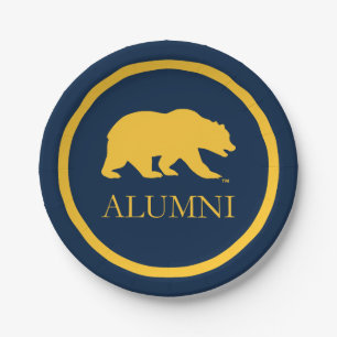 Cal Bear Alumni Paper Plates
