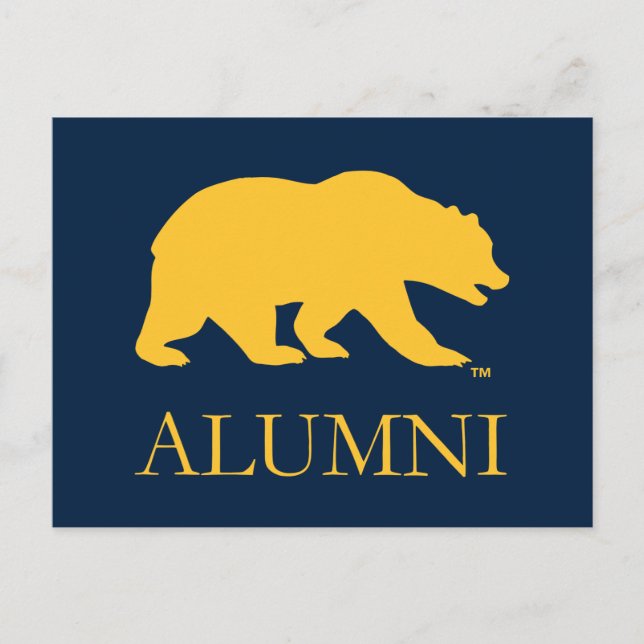 Cal Bear Alumni Postcard (Front)