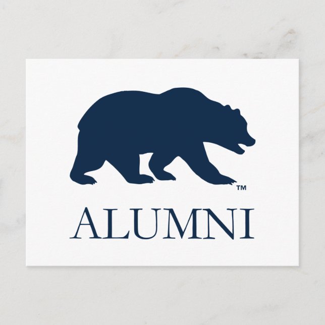 Cal Bear Alumni Postcard (Front)