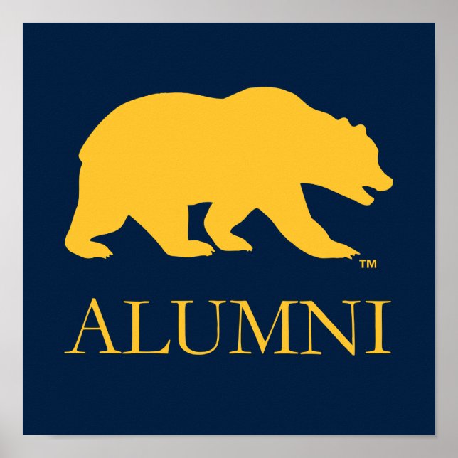Cal Bear Alumni Poster (Front)