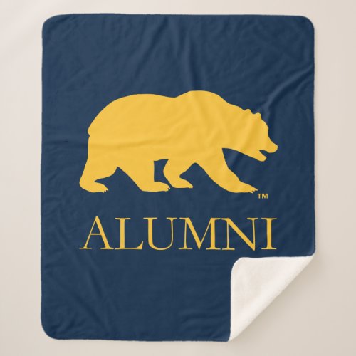 Cal Bear Alumni Sherpa Blanket