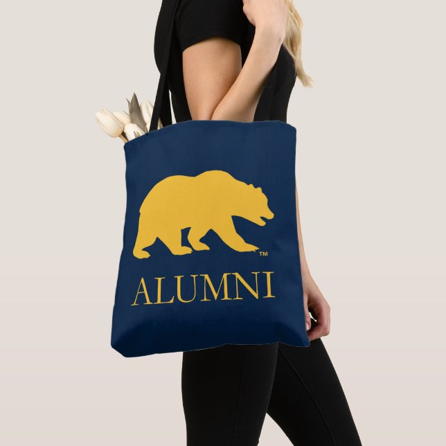 Cal Bear Alumni Tote Bag (Close Up)