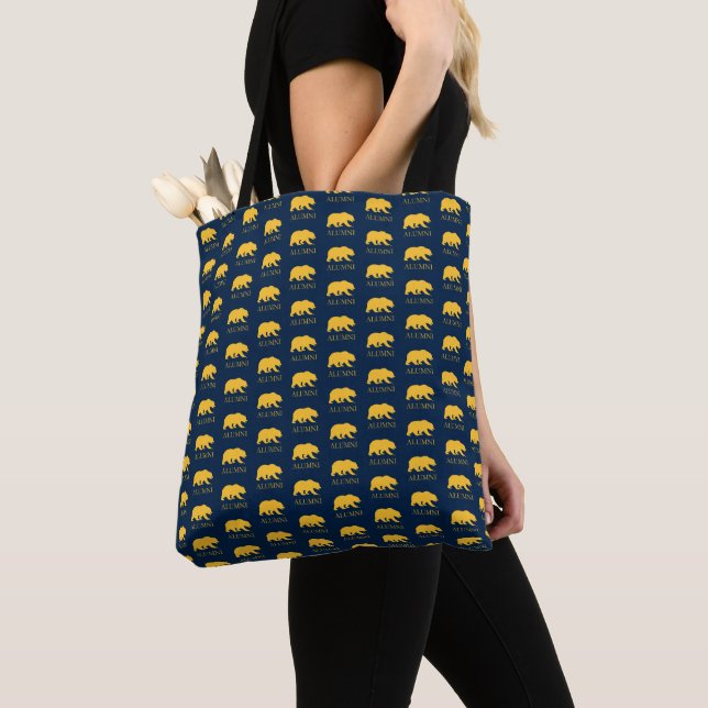 Cal Bear Alumni Tote Bag (Close Up)