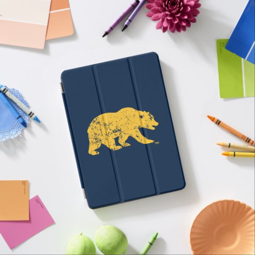Cal Bear  Distressed Yellow iPad Pro Cover