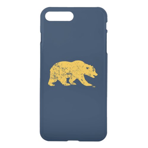 Cal Bear  Distressed Yellow iPhone 8 Plus7 Plus Case