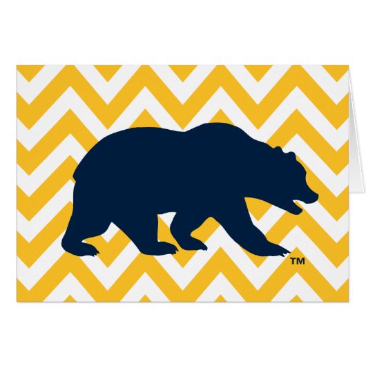 Cal Bear | Golden Chevron (Front Horizontal)