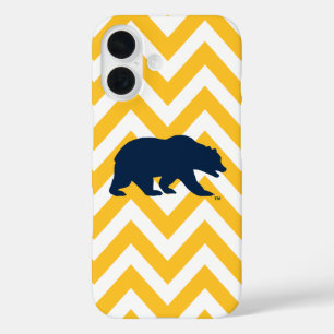 Cal Bear Golden Chevron iPhone 16 Case