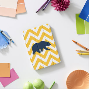 Cal Bear Golden Chevron iPad Mini Cover