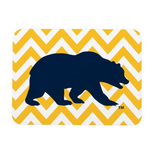 Cal Bear  Golden Chevron Magnet
