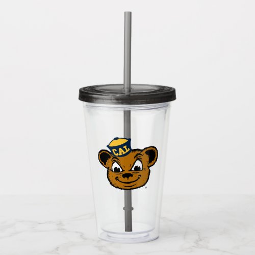 Cal Bear Mascot Acrylic Tumbler
