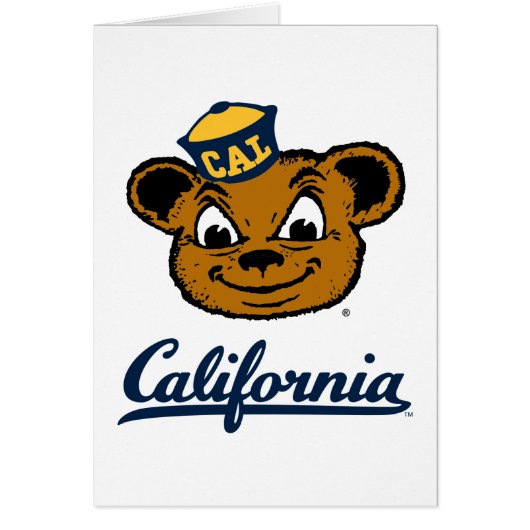 Cal Bear Mascot Cards (Front)