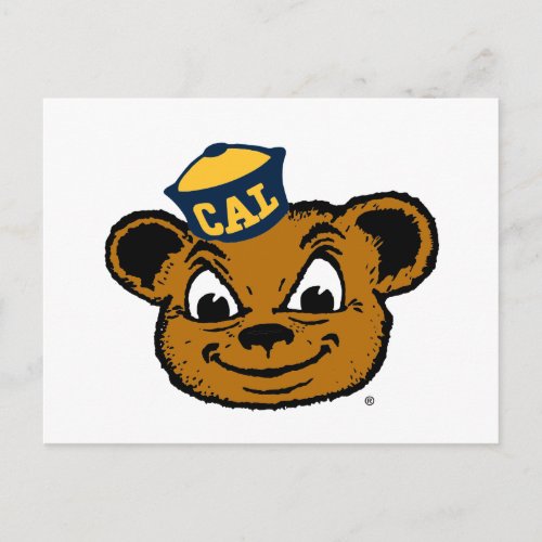 Cal Bear Mascot Postcard