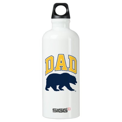 Cal Blue Bear  Dad Aluminum Water Bottle