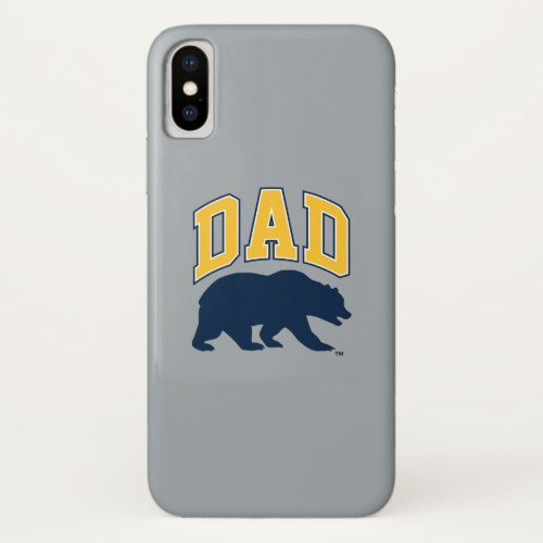 Cal Blue Bear  Dad iPhone X Case