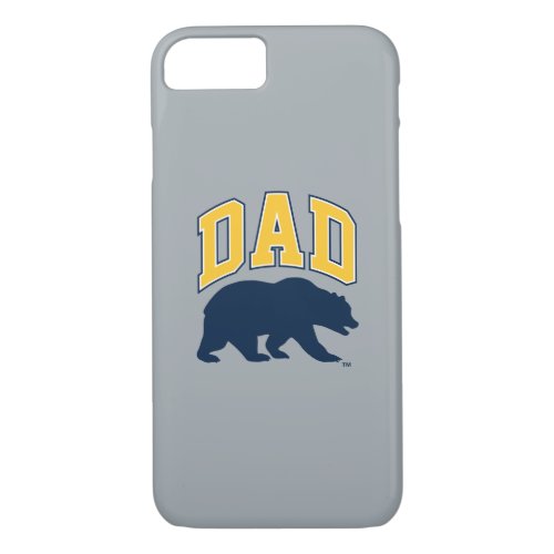 Cal Blue Bear  Dad iPhone 87 Case