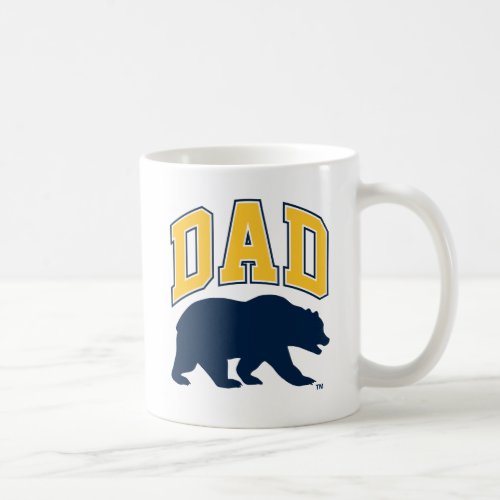 Cal Blue Bear  Dad Coffee Mug