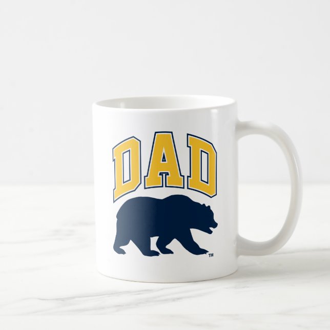 Cal Blue Bear | Dad Coffee Mug (Right)
