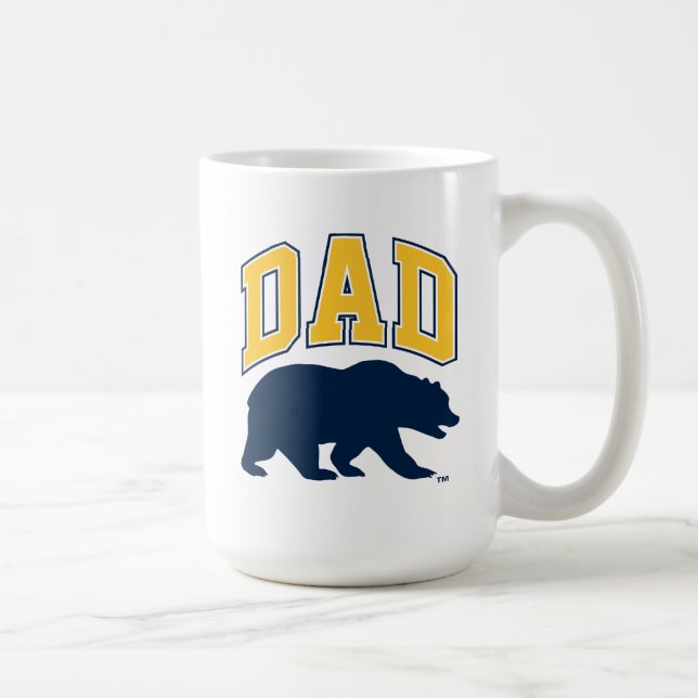 Cal Blue Bear | Dad Coffee Mug (Right)
