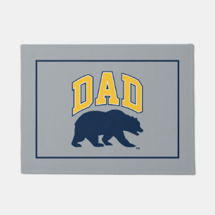 Cal Blue Bear Dad Doormat