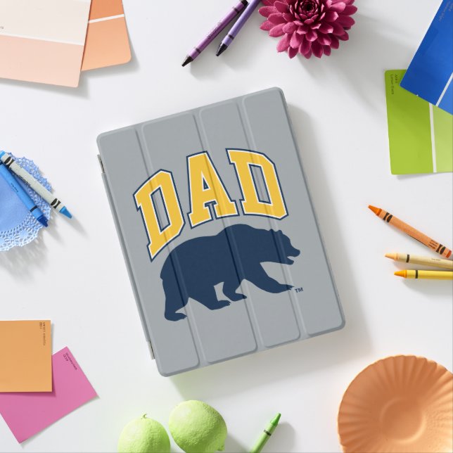 Cal Blue Bear | Dad iPad Smart Cover (In Situ)