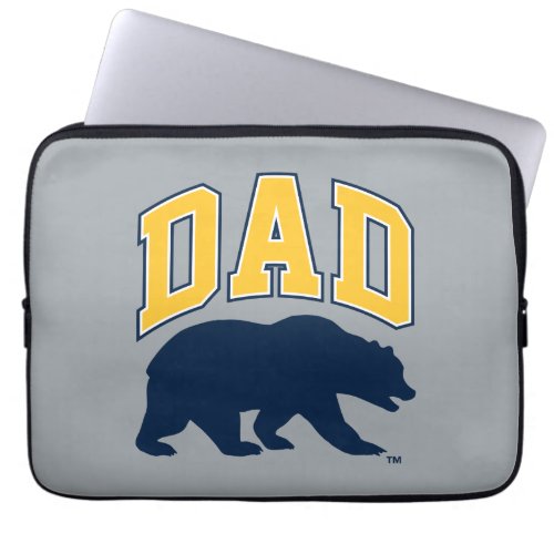 Cal Blue Bear  Dad Laptop Sleeve