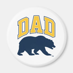 Cal Blue Bear Dad Magnet