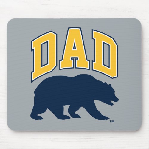 Cal Blue Bear  Dad Mouse Pad