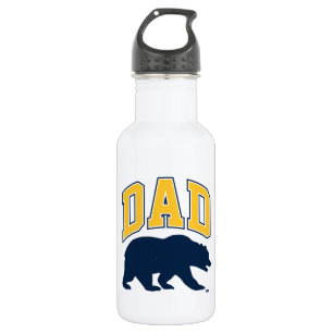 Cal Blue Bear Dad Stainless Steel Water Bottle