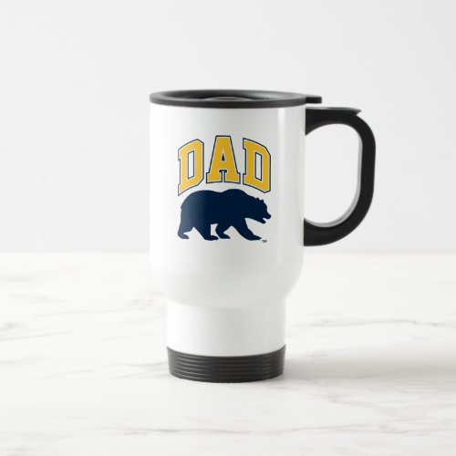 Cal Blue Bear  Dad Travel Mug