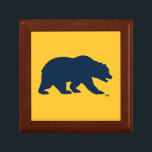 Cal Blue Bear Gift Box<br><div class="desc">Check out these new UC Berkeley designs! Show off your Cal Bear pride with these new UC Berkeley products. These make perfect gifts for the Bears student, alumni, family, friend or fan in your life. All of these Zazzle products are customizable with your name, class year, or club. Go Bears!...</div>