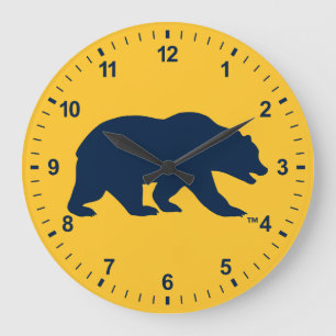 Cal Blue Bear Large Clock